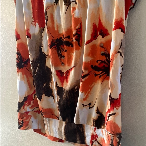 Women's Multicolor Top with Lace Detail - Picture 4 of 6